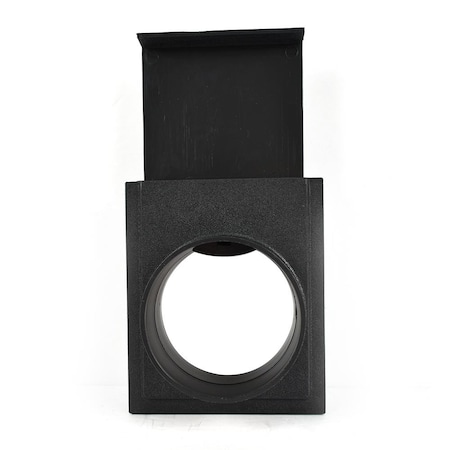 Big Horn 4-Inch Plastic Quick Coupling / Disconnect Blast Gate for Vacuum/Dust Collector 11441